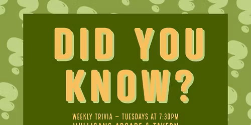 Trivia Tuesdays
