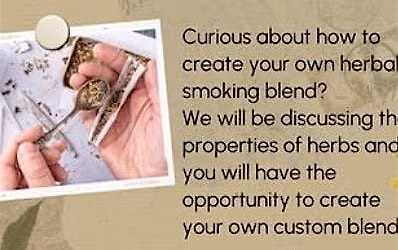 Herbal Smoke Blend Making with Orion\u2019s Apothecary