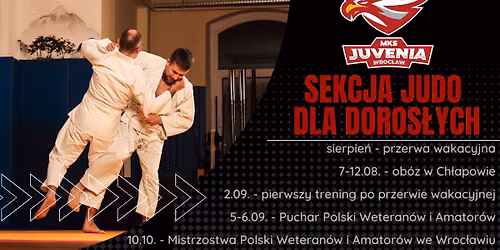 Pocz\u0105tek sezonu sekcji judo dla doros\u0142ych MKS Juvenia Wroc\u0142aw