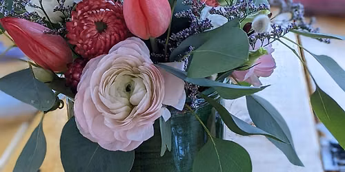 Fresh Floral Arrangement Making