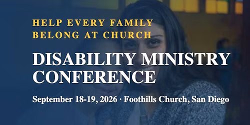 Disability Ministry Conference