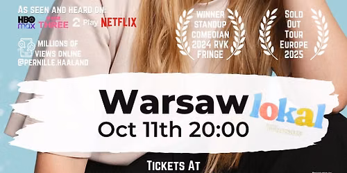 Pernille Haaland - Nordic AF - Stand-Up Comedy Show in English