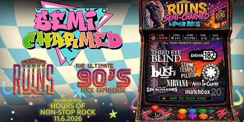 Semi-Charmed LIVE at The Ruins