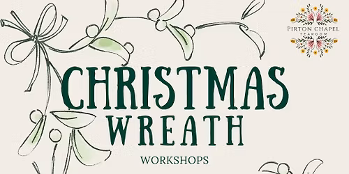Christmas wreath workshop
