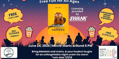 Summer Movie Night: Hoppers