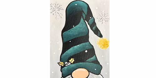 Paint Winter Gnome - All Ages Welcome - BYOB and Free Parking