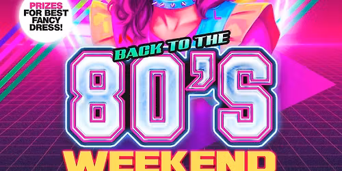 Back to the 80\u2019s Weekend \ud83d\udc83\ud83d\udd7a