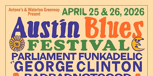 Austin Blues Festival: Parliament Funkadelic George Clinton Badbadnotgood & Eric Johnson - 2 Day Pass