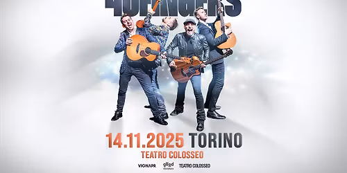 40 FINGERS \u25cf TORINO, Teatro Colosseo \u25cf 14.11.2025