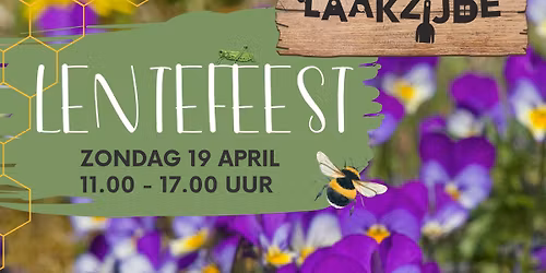 Lentefeest op Tuinpark Laakzijde