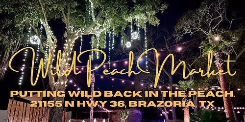 Enchanted Holiday Bazaar: Wild Peach Market