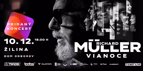 RICHARD M\u00dcLLER VIANOCE - \u017dILINA (PRIDAN\u00dd KONCERT)
