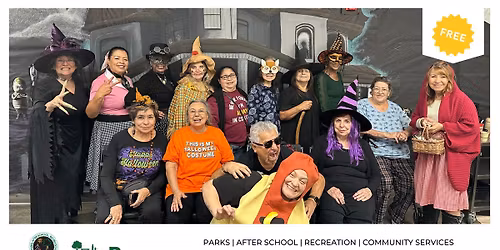 Boo Bash Potluck at All Senior Centers - FREE