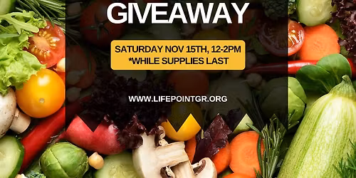 Grocery Giveaway November 15th