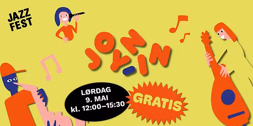 JOYN-IN! Gratis familiedag p\u00e5 Torvet \/\/ Jazzfest 2026