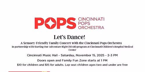 POPS "Let's Dance" Sensory-Friendly Concert