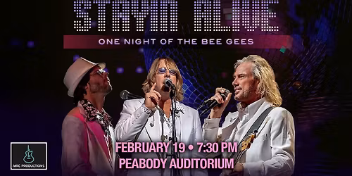 Stayin Alive: One Night of the Bee Gees
