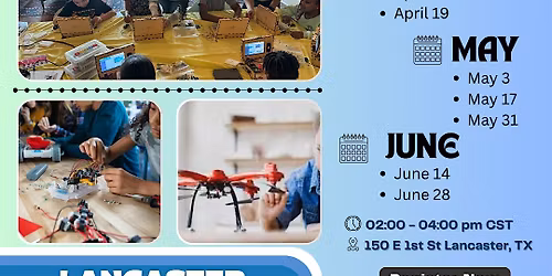 Lancaster STEAM Sunday: Robotics, Coding & More for Kids (5\/17)