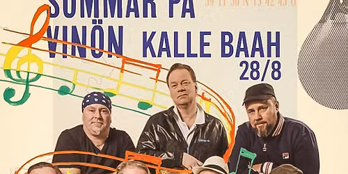 Kalle Baah | Sommar P\u00e5 Vin\u00f6n \u2022 28\/8 \u2022