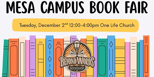 Mesa Campus Book Fair!