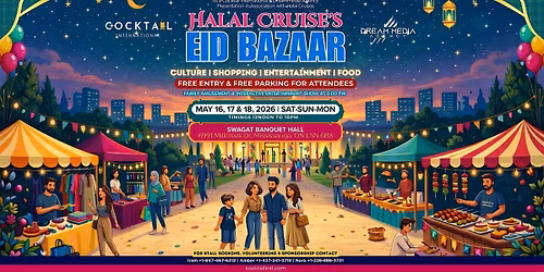 Halal Cruise Eid Bazaar 2026