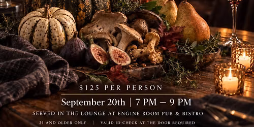 Chef's Table:  An Autumn Collaboration