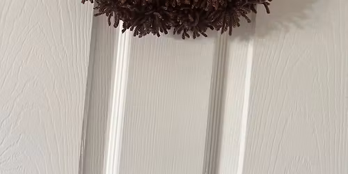 Crafternoon Tea \ud83e\uded6 Christmas Pudding Wreath