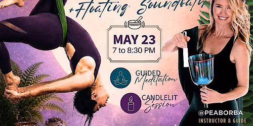 Aerial Yoga + Floating Soundbath in Venice Beach