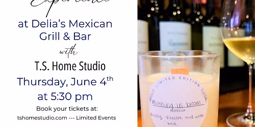 Candle Making Experience at Delia's Mexican Grill & Bar