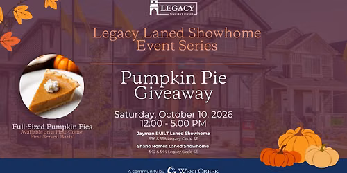 Pumpkin Pie Giveaway