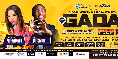 GLOBAL AFRICAN DIASPORA AWARDS (GADA) 2026