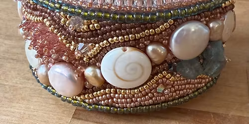 Bead Embroidered Cuff Class - 7 week series