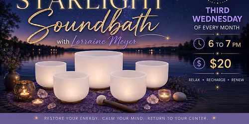 Starlight Sound Bath with Lorraine
