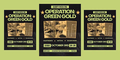 OPERATION GREEN GOLD