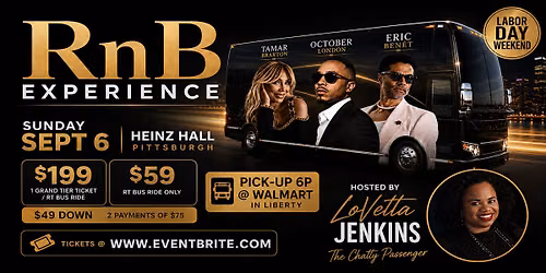 RnB Experience w\/ OCTOBER LONDON Concert & Bus Ride - Youngstown