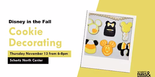 Disney in the Fall Cookie Decorating Class