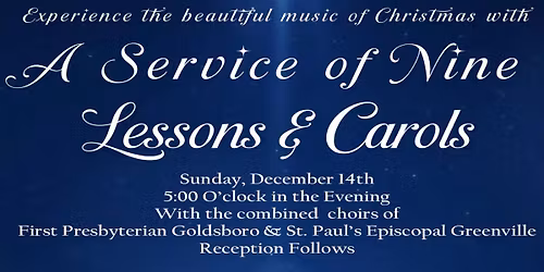 Lessons & Carols 