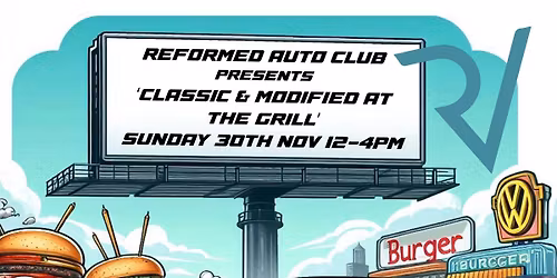 REFORMED AUTO CLUB  PRESENTS \u2018CARS & BACON\u2019 AT GEO\u2019S GRILL