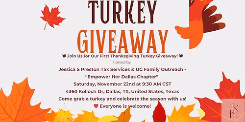\ud83c\udf42\ud83e\udd83 Thanksgiving Turkey Giveaway! \ud83e\udd83\ud83c\udf42 