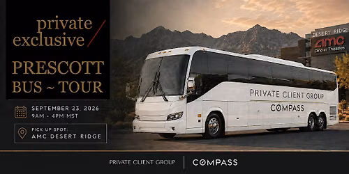 Private\/Exclusive PRESCOTT Bus~Tour