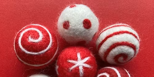 Beautiful Handmade Christmas Felt Baubles