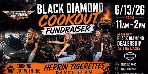 Black Diamond Cookout Fundraiser - Herrin Tigerettes Dance Team