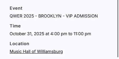 QWER at Warehouse Live Midtown