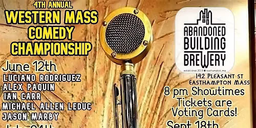 Western Mass Comedy Championship ROUND III