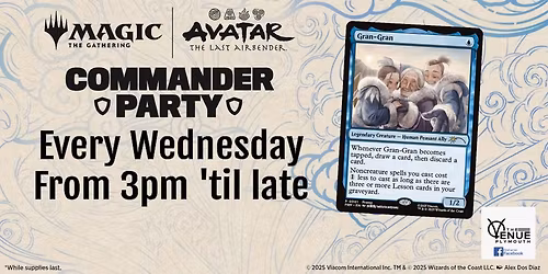 Commander Party @ The Venue: Plymouth