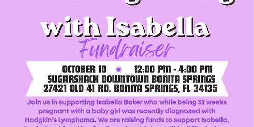 Standing Strong with Isabella Fundraiser