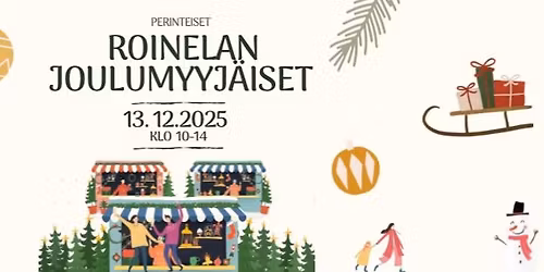Roinelan joulumyyj\u00e4iset \u2728\u2764\ufe0f