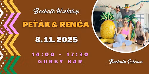 Bachata workshop s Pe\u0165\u00e1kem a Ren\u010dou