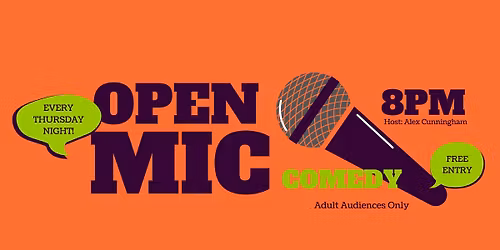 Open Mic Comedy at The Gin at Nolan Creek