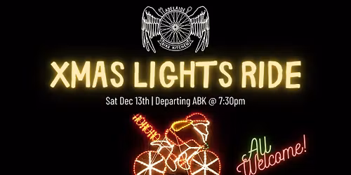 ABK Xmas Lights Ride